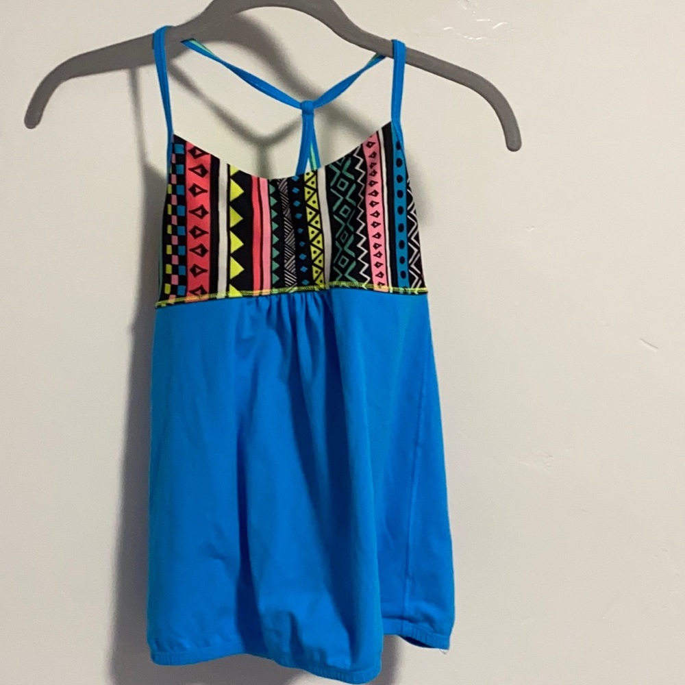 Blue ivviva tank top